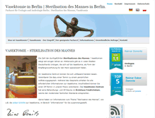 Tablet Screenshot of berlin-vasektomie.de